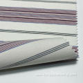 Yarn Dyed Stripe Warp Stretch Bengaline Linen Fabric